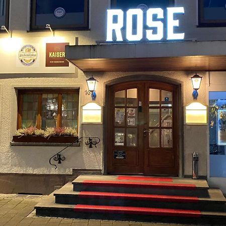Hotel Goldene Rose Ebersbach an der Fils المظهر الخارجي الصورة