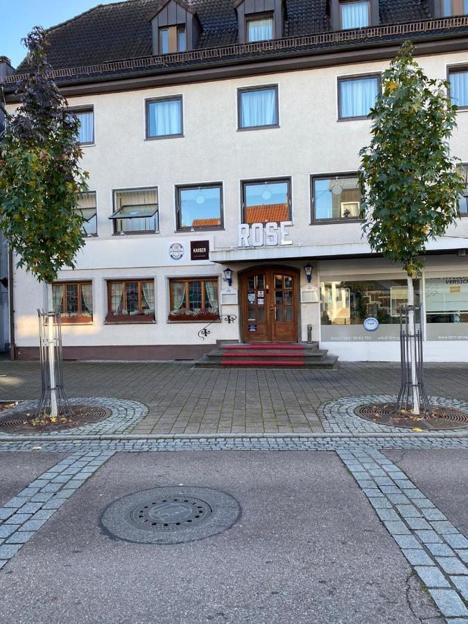 Hotel Goldene Rose Ebersbach an der Fils المظهر الخارجي الصورة